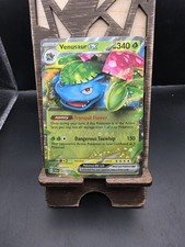 Pokemon TCG Venusaur EX 001/142 Stellar Crown Double Rare Holo NM