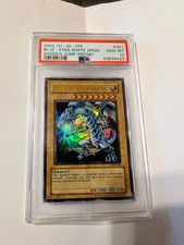 2002 YU-GI-OH SHONEN JUMP PROMO 001 BLUE-EYES WHITE DRAGON PSA 10