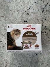 Royal Canin Feline Health Nutrition Aging 12 Senior Thin Slices Gravy Cat Food