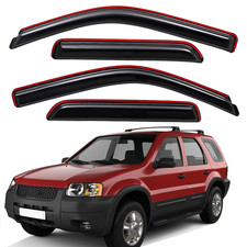 In-channel Style Rainproof Window Visor Sun Rain Guard For 2001-2007 Ford Escape In-channel Style Rainproof Window Visor Sun Rain Guard For 2001-2007 Ford Escape