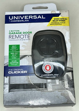 Chamberlain KLIK5U-BK2 Clicker Universal 2-Button Garage Door Remote NOB