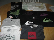 QUIKSILVER  Men's T-Shirts, All Sizes/Styles/Colors, Cotn/Blend,MSRP-$20-$30