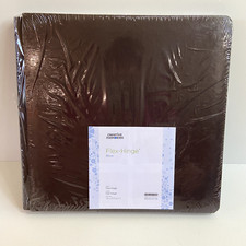 Creative Memories BROWN 12x12 Flex Hinge Scrapbook Coverset Album 18902 ISO
