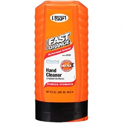 Permatex Fast Orange Fine Pumice Lotion Hand Cleaner Waterless 15 fl. oz. 25122