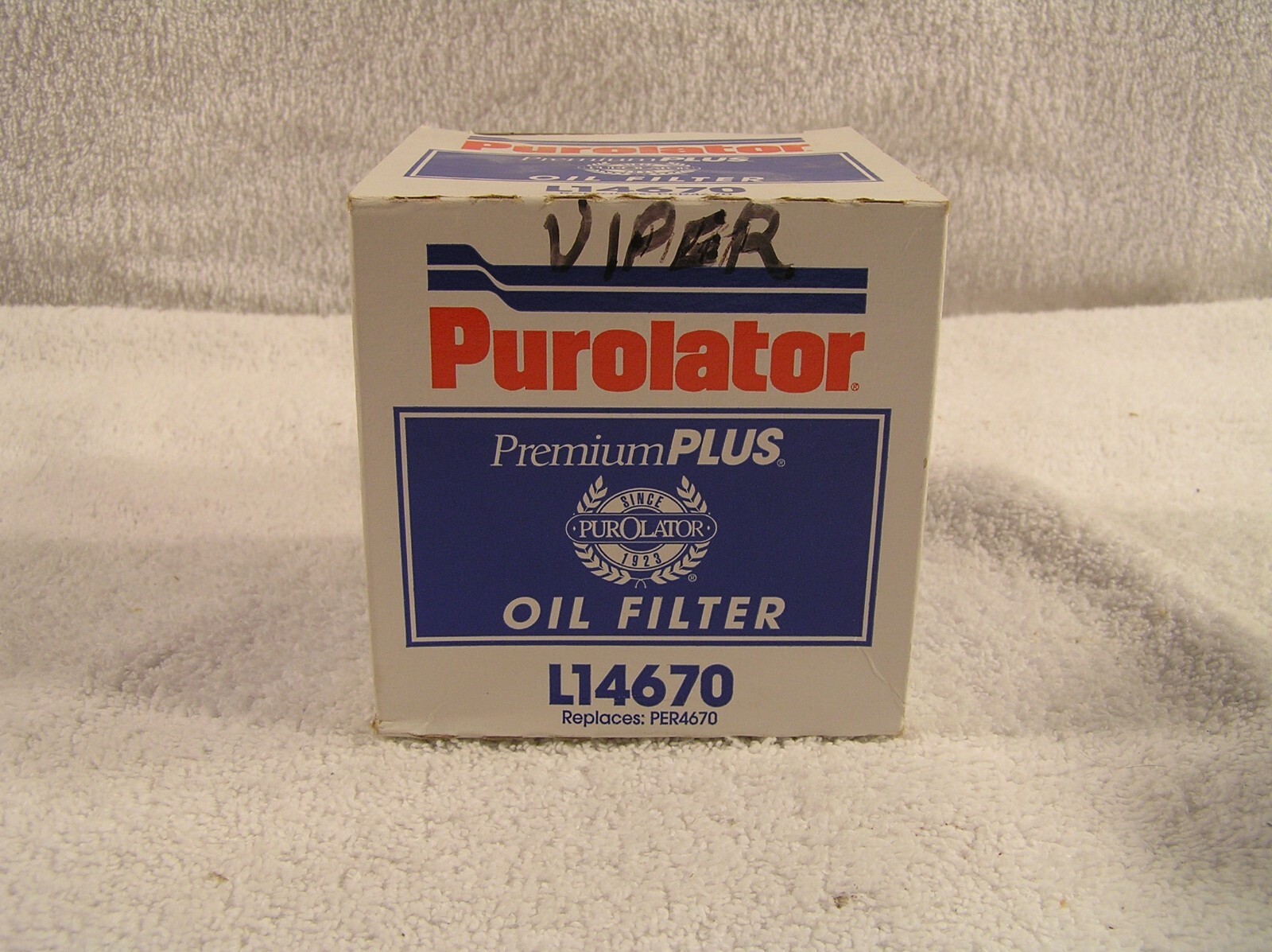 Viper Purolator Premium Plus Oil Filter L14670, BRAND NEW!