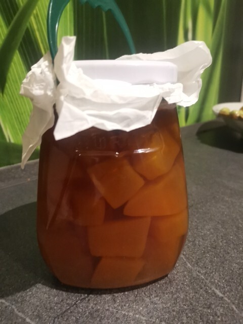 Kürbis Eingelegt Kompott Zuckersirup Neu