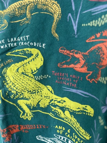 FATFACE Tshirt 122 grün Krokodil 🐊 - Bild 3 von 7
