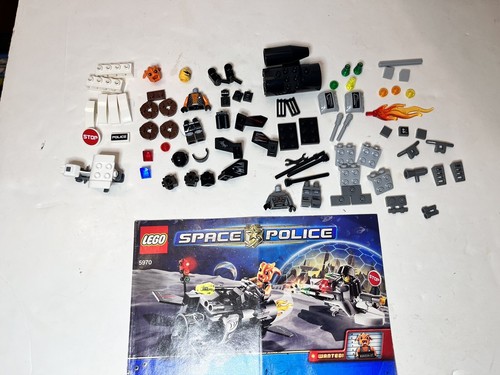 Lego Space Police: Freeze Ray Frenzy 5970 - Verified 100% Complete w/ Manual