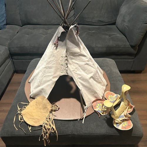 American Girl Doll Kaya Teepee Accessories READ - Picture 2 of 12