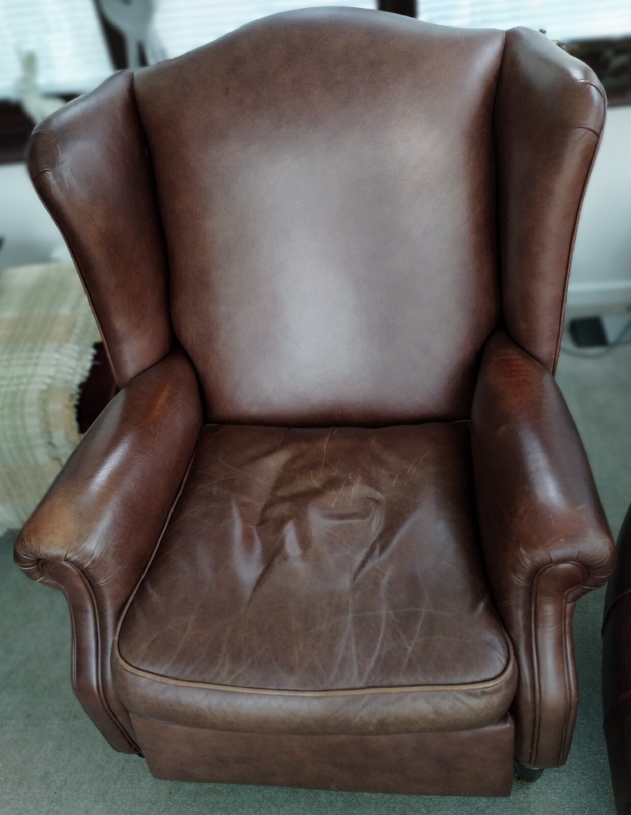 Leather Laura Ashley Southwold Recliner Armchair eBay