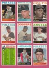 1964 Topps Baseball Cards - filler commons, poor/fair/good condition
