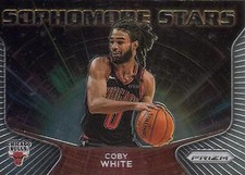 Coby White 2020-21 Panini Prizm #5 Sophomore Stars Chicago Bulls