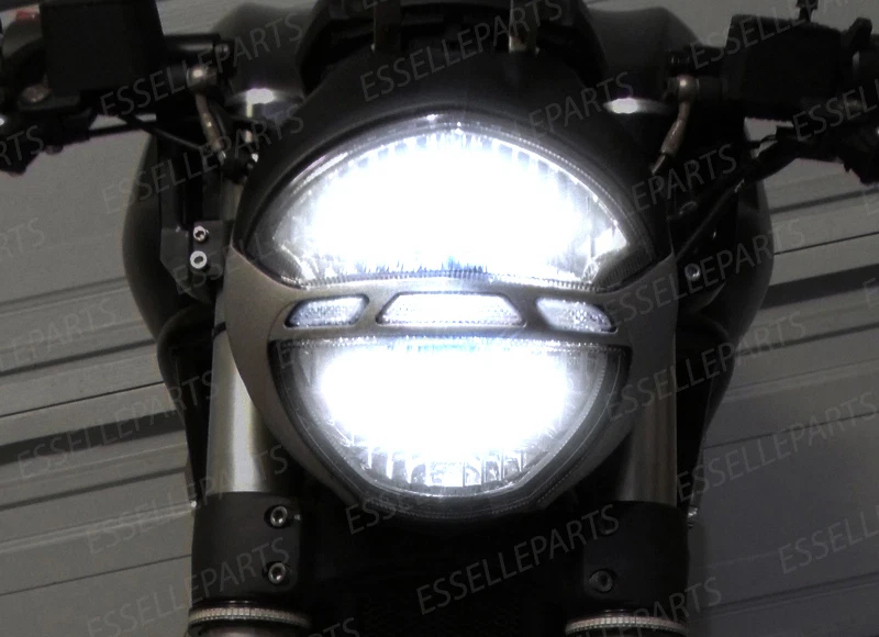 KIT FULL LED DUCATI MONSTER 696 ANABBAGLIANTE ABBAGLIANTE E LUCE POSIZIONE LED - Immagine 4 di 4