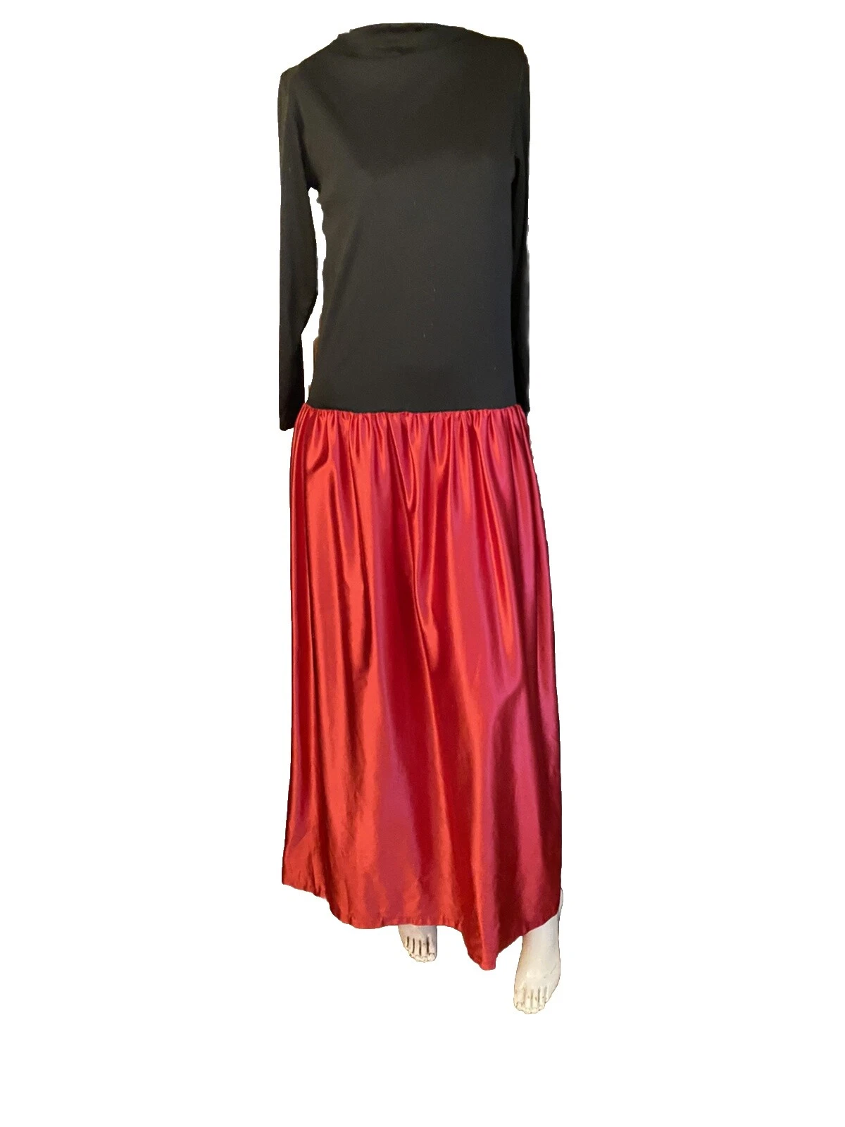 Vestidos Vintage Maxi Informal Sintética para Mujeres