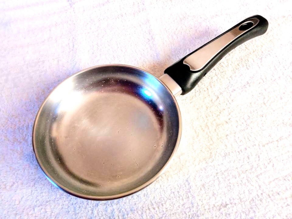 Bratpfanne/Alupfanne massiv 165mm - TOPZUSTAND