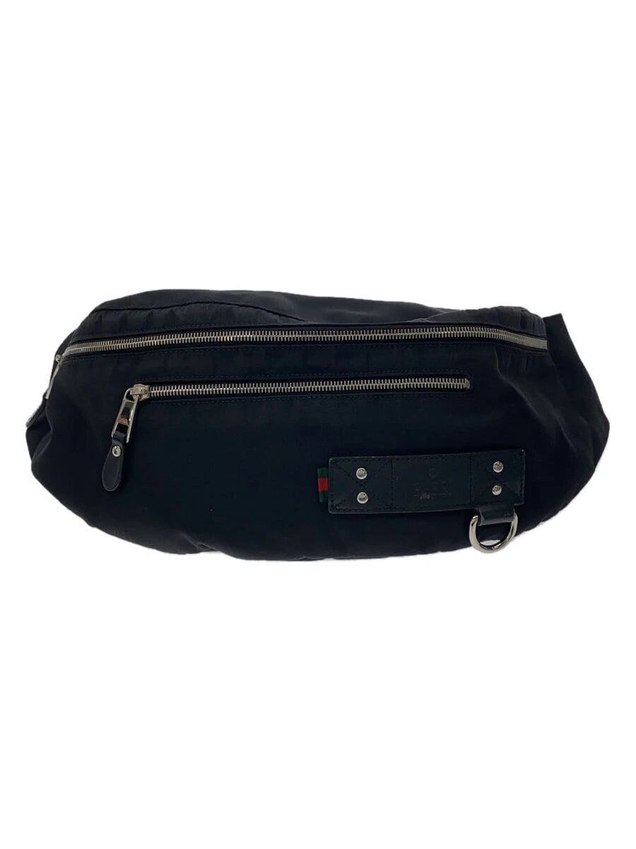 Sac taille GUCCI shima cuir noir occasion