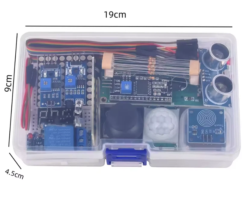Starter Kit Arduino DIY Uno R3 mit Zubehör Breadboard LED Oled Display Sensoren - Bild 2 von 4