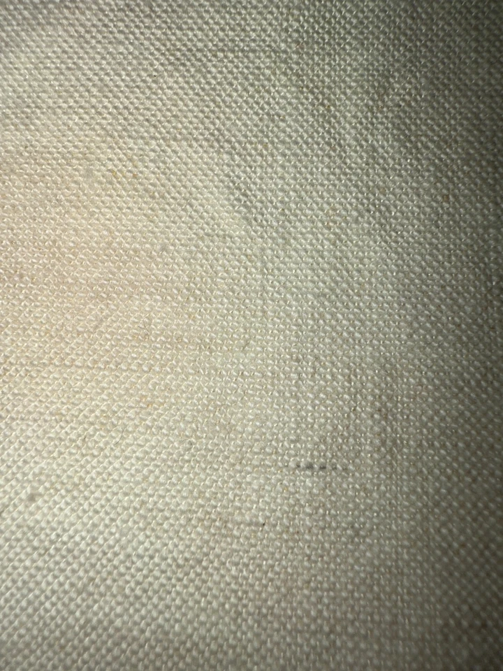 drap toile tissu en métis bis ancien 215 cm x 320 cm Réf D402 - Photo 3/3