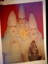 CONEHEADS GRATEFUL DEAD VINTAGE 1970's ROCK & ROLL IRON ON TRANSFER NICE B-7
