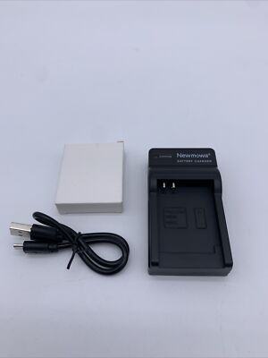 Newmowa NB-5L Replacement Battery and Portable Micro USB Charger For Canon