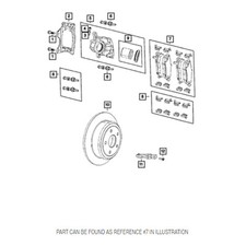 Genuine Oem Mopar Rear Disc Brake Pad Set For Jeep Wrangler Genuine Oem Mopar Rear Disc Brake Pad Set For Jeep Wrangler
