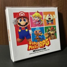 Nintendo Super Mario RPG Original Soundtrack BOX Game Music BGM JAPAN 4 CD set