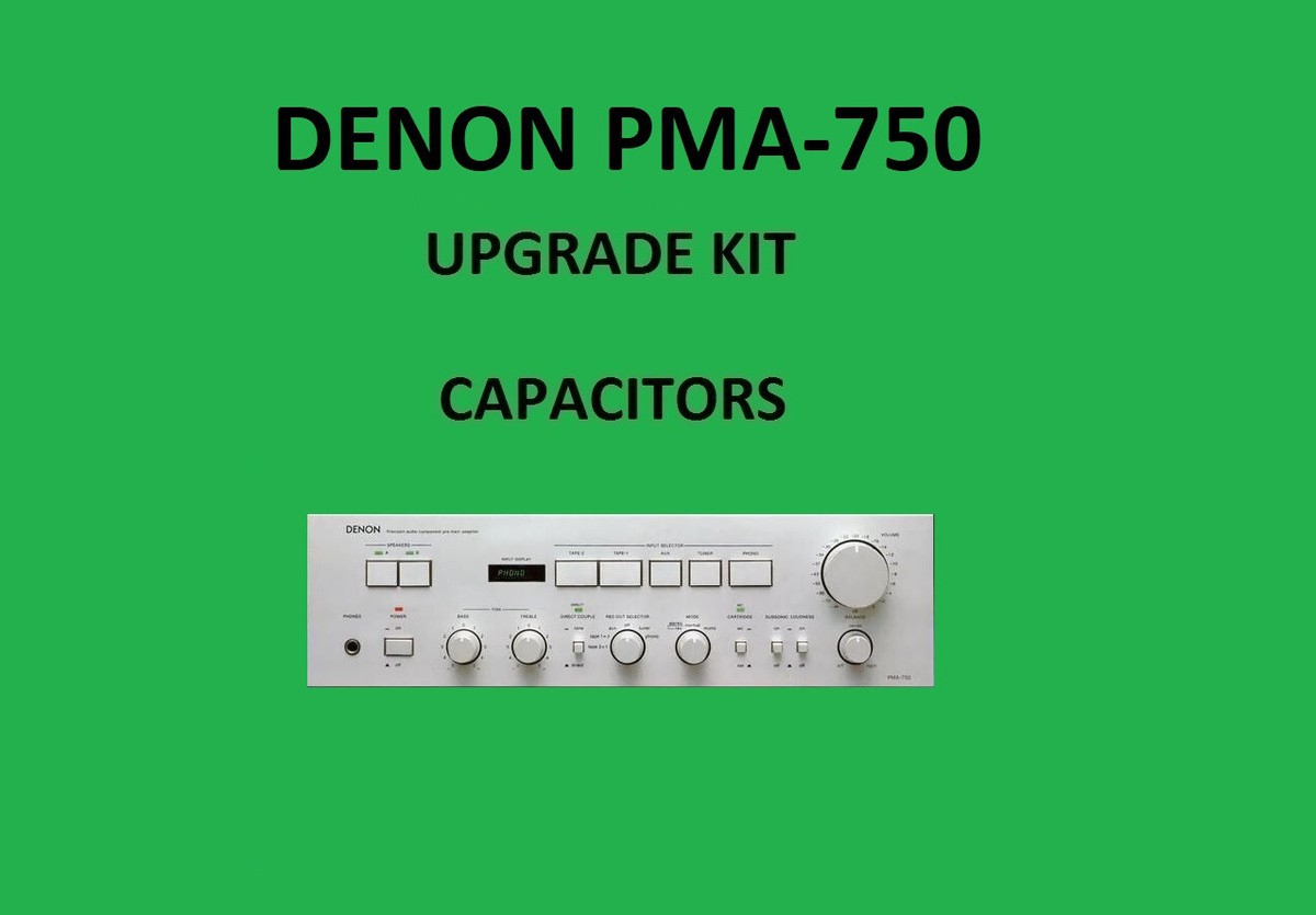 Stereo Amplifier DENON PMA-750 Repair KIT - all capacitors | eBay