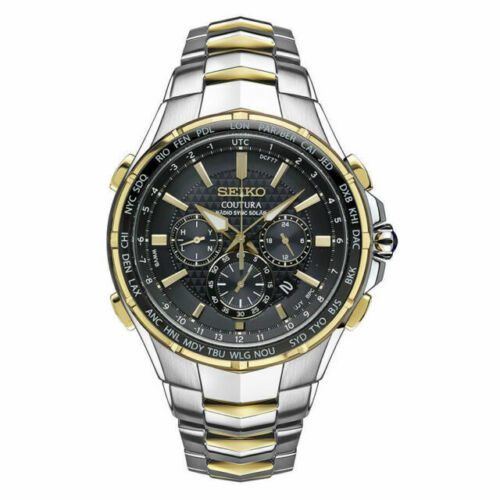 SEIKO ASTRON SBXC053 5X53-0AJ0 Dual Time Black GPS Radio SEIKO ASTRON SBXC053 5X53-0AJ0 Dual Time Black GPS Radio