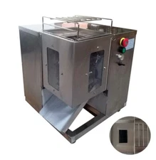 110V 8MM Shredded Meat Cutting Machine Double Motor Slicer QSJ-T Output 250KG/H