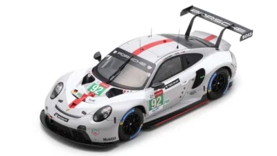 MODÈLE STATIQUE SPARK 1/18 PORSCHE 911 RSR 19 92 24H LE MANS 2021 EXTRÊMES - Photo 1/4