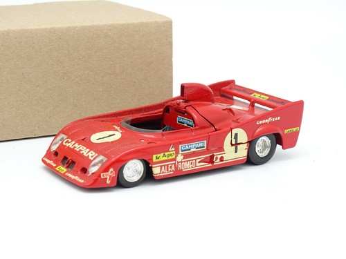 Kit métal Alfa Romeo 33 TT12 1975 1/43 Solido 41K Neuf 3 décorations