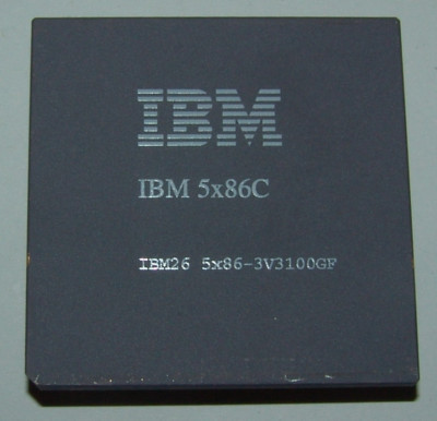IBM 5x86C 5x86-3V3100GF 100 Mhz 486 / 586 Socket 2 / 3 CPU 5x86-3V3100GF