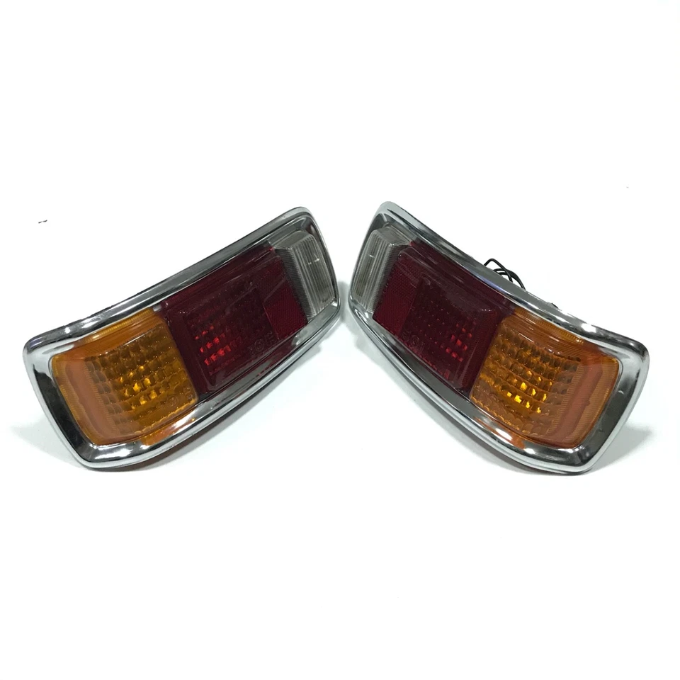 DATSUN E10 CHERRY Tail Light Rear Lamp Genuine Parts NOS JAPAN(Pair) - Imagem 2 de 4