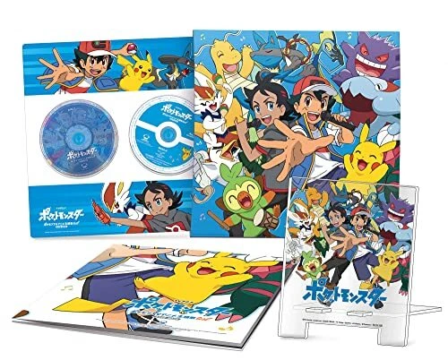 Pokemon TV Anime Theme Song BEST 2019-2022 CD Limited Edition A Blu-ray