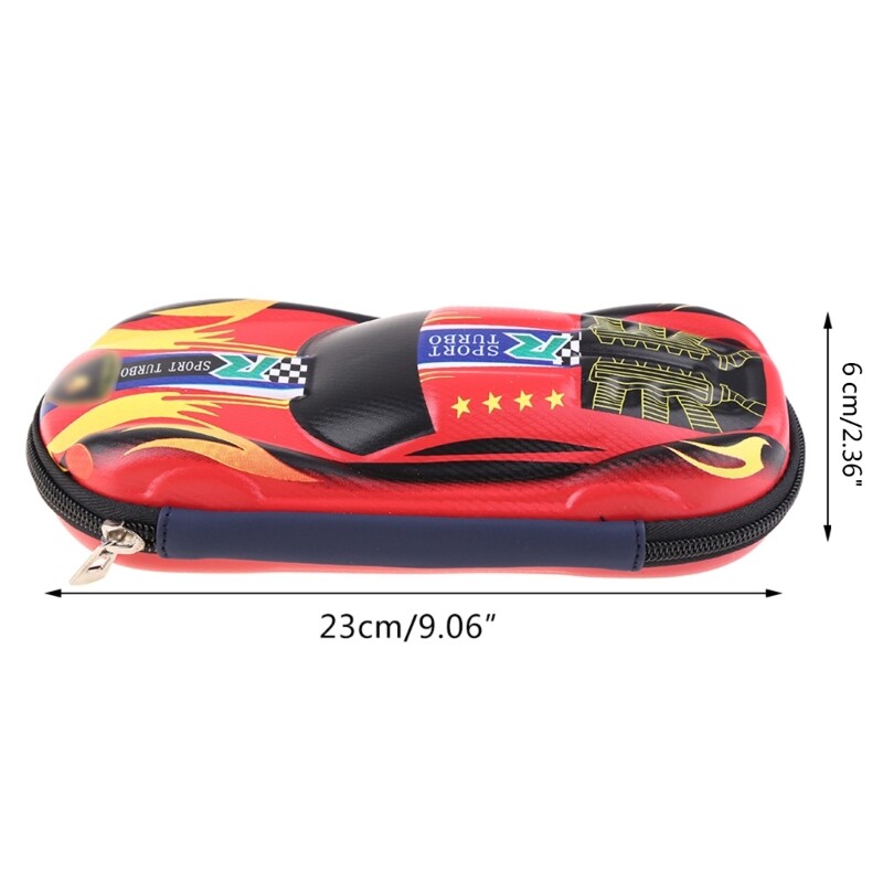 Cartoon Racing Car Pencil Box Pencil Pouch Holder with Storage Pockets eBay