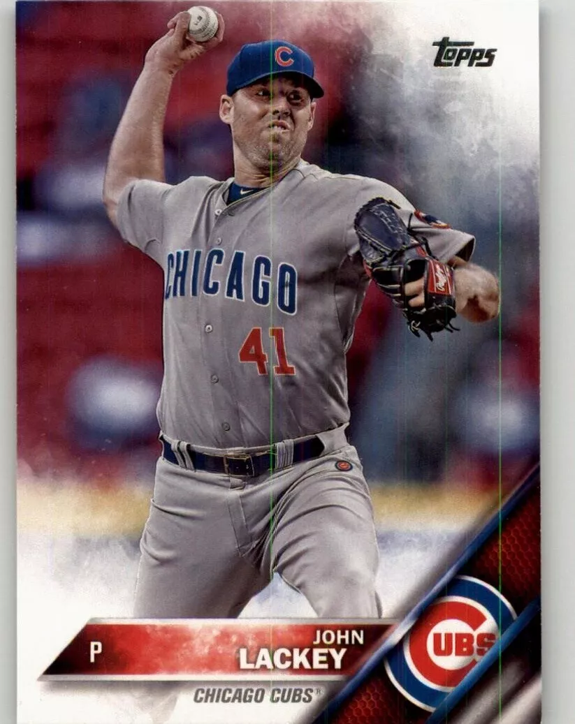 John Lackey trading card