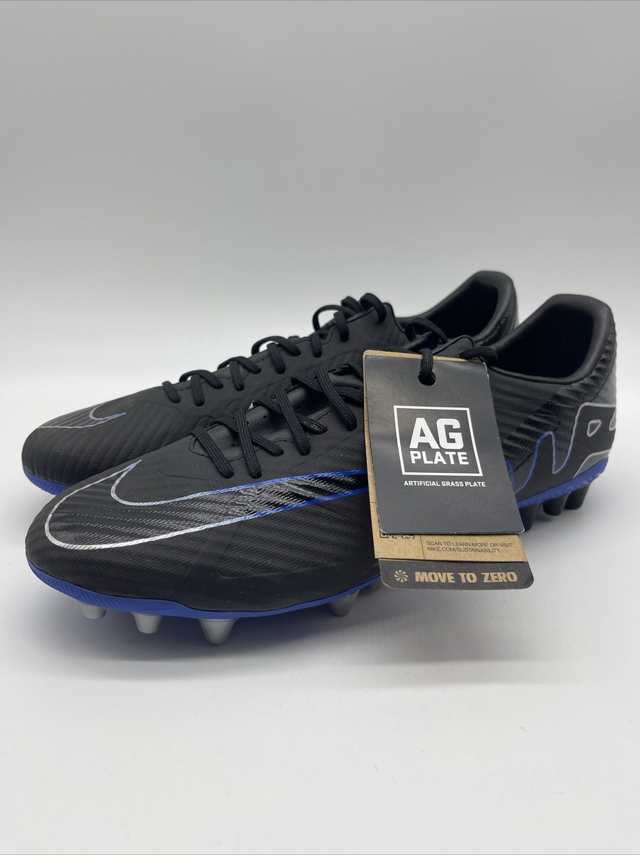Nike Zoom Vapor 15 Academy AG 'Black/Chrome-Royal' DJ5630-040