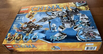 ブラッキーコンプリートセット LEGO LEGENDS OF CHIMA: Icebite's Claw Driller (70223) - New in