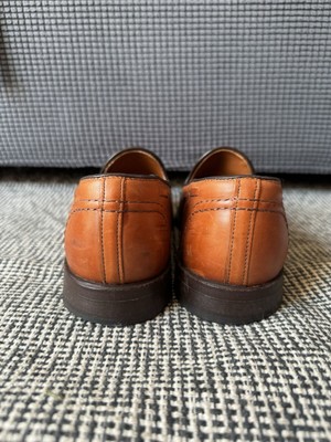 FootJoy Classics Brown Leather Tassel Loafers Made in USA  display picture 2
