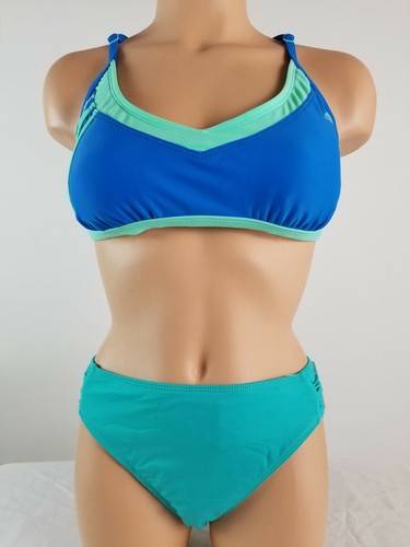 Nike, Adidas, La Blanca, Ralph Lauren Women's Swimwear 2PC Swimsuit 8,10,12,14 - Picture 4 of 10