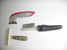 JW Pet Company Undercoat Rake Dog Brush, shed ender pro, and brush rake (3total)