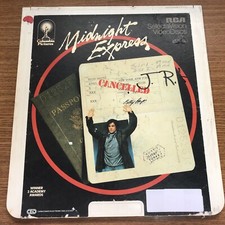CED VIDEODISC MIDNIGHT EXPRESS Brad Davis Irene Miracle Bo Hopkins 1978 R