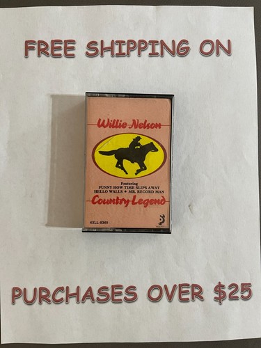 $1 - $5 EACH WILLIE NELSON & HANK WILLIAMS JR CASSETTE TAPES BUILD YOUR OWN LOT - Picture 88 of 104