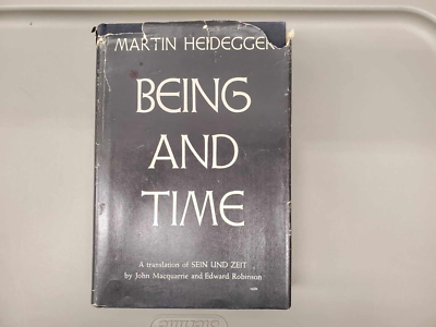 BEING AND TIME by Martin Heidegger philosophy | eBay