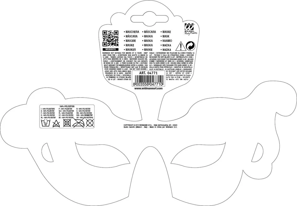 MASCHERA DOMINO DONNA IN PIZZO barocco antico argento SEXY - Immagine 3 di 3