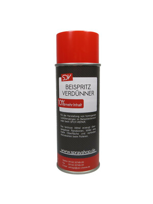 Beispritzverdünner 1x 440ml Beispritzverdünnung Löser Spot Blender Smartrepair