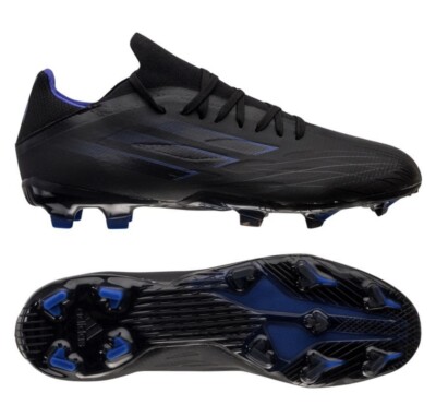 adidas blue and black boots