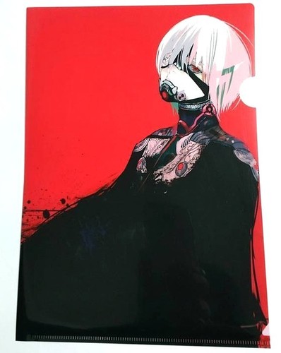 Tokyo Ghoul Clear File Folder Ken Kaneki W Sticker Jump Festa 17 Anime Ebay