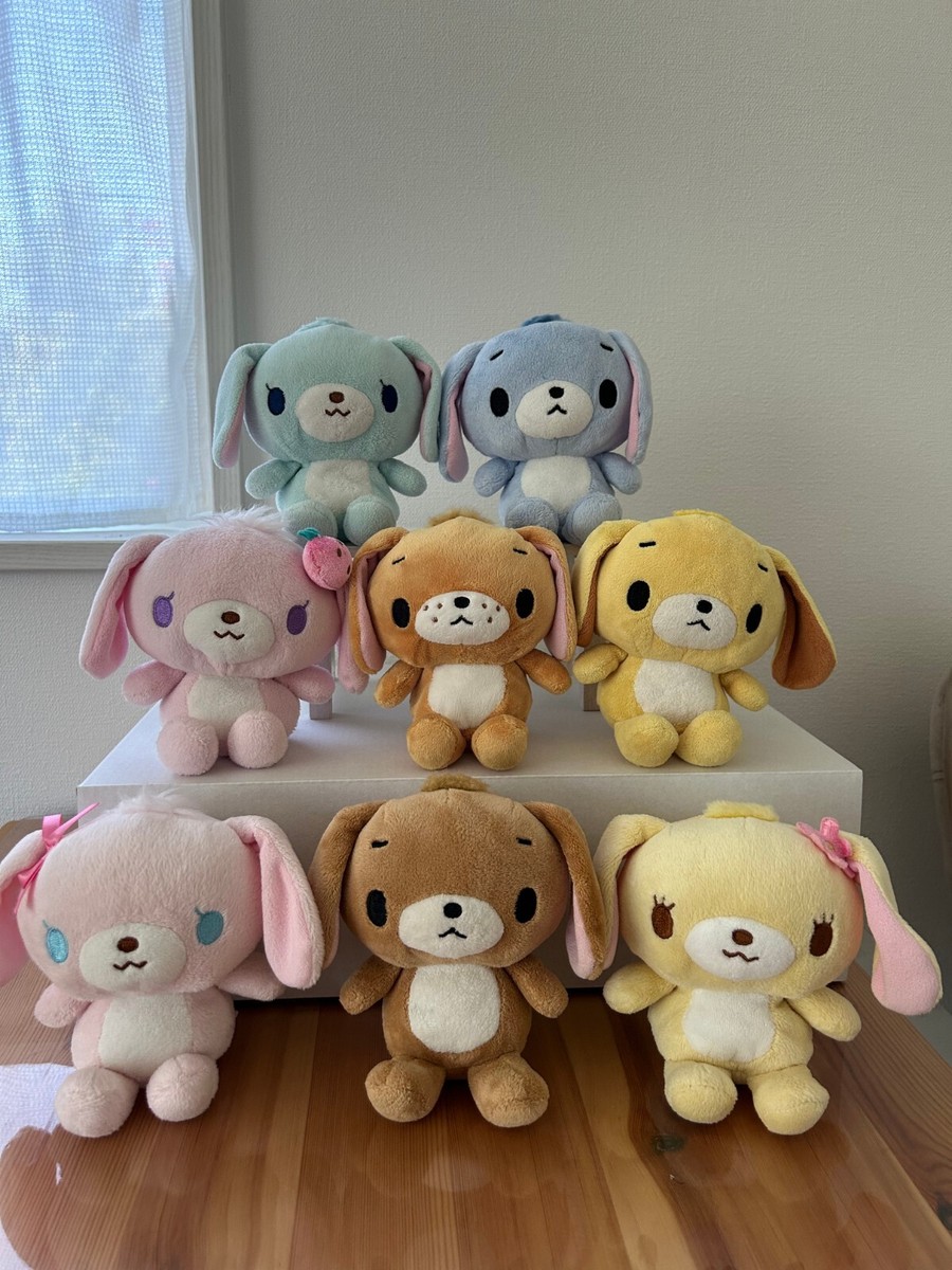 Sanrio Sugarbunnies Plush Mascot Set of 8 Sugarbunnies Rare