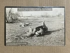 Postcard RPPC WWI Soldier Battlefield Camouflage Sniper Military WW1 Army